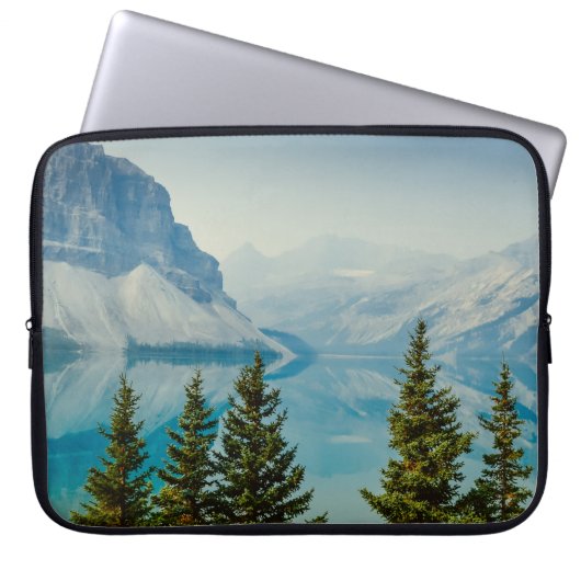 Wintergebirgsseen Laptopschutzhülle (Vorderseite)