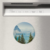 Wintergebirgsseen Magnet (In Situ (Geschirrspüler))