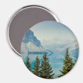 Wintergebirgsseen Magnet (Vorderseite/Rückseite)