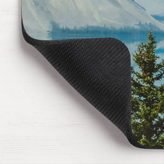 Wintergebirgsseen Mousepad (Ecke)