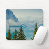 Wintergebirgsseen Mousepad (Mit Mouse)