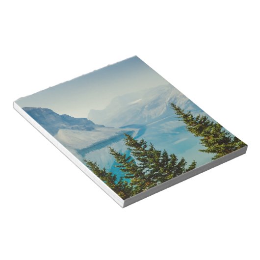 Wintergebirgsseen Notizblock (angewinkelt)