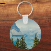 Wintergebirgsseen Schlüsselanhänger (Vorderseite)