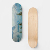 Wintergebirgsseen Skateboard (Vorderseite)