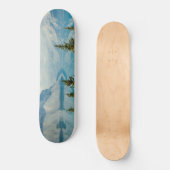 Wintergebirgsseen Skateboard (Vorderseite)
