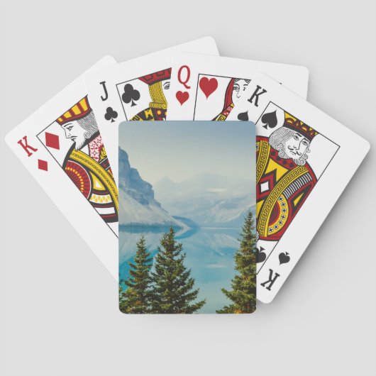 Wintergebirgsseen Spielkarten (Rückseite)