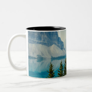 Wintergebirgsseen Zweifarbige Tasse