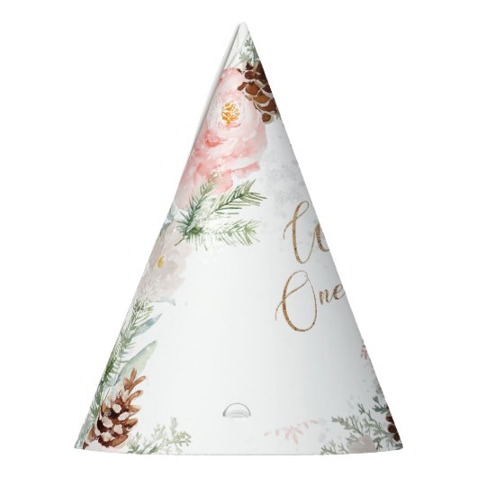 Wintergeburtstag Partyhütchen (Links)