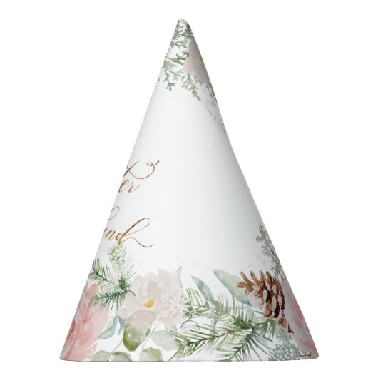 Wintergeburtstag Partyhütchen (Rechts)