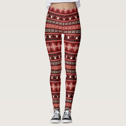 Wintergefühlt Leggings (Vorderseite)