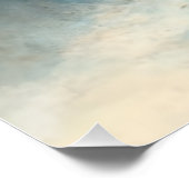 Wintergenom im Schneewald Poster (Ecke)