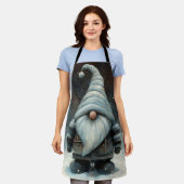 Wintergenom im Schneewald Schürze (Getragen)