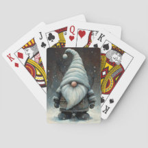 Wintergenom im Schneewald