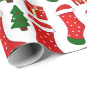 Wintergeschenke Geschenkpapier (Rolleneckpunkt)