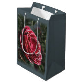 Wintergeschenktasche Mittlere Geschenktüte (Rückseite Schrägansicht)