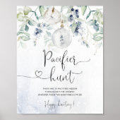 Wintergeschlechtsneutrales Schnuller-Jagdspiel Poster (Vorne)