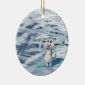 Wintergeschöpf Keramikornament (Rechts)