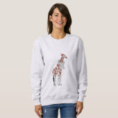 Wintergiraffe plus Sweatshirt (Vorne ganz)