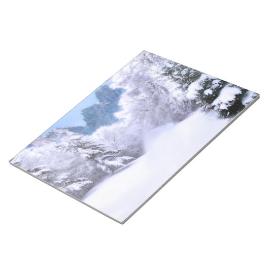 Winterglühen Weihnachts-Scrapbooking Papier Päckch Notizblock (angewinkelt)