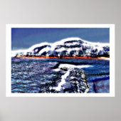 Winterglühkunst Poster (Vorne)