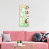 Wintergöttin Leinwanddruck (Insitu (Wohnzimmer))