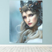 Wintergöttin Leinwanddruck (Insitu (Holzboden))