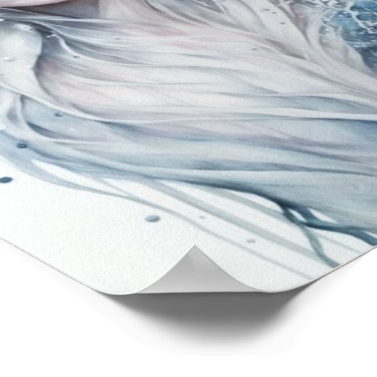 Wintergöttin Poster (Ecke)