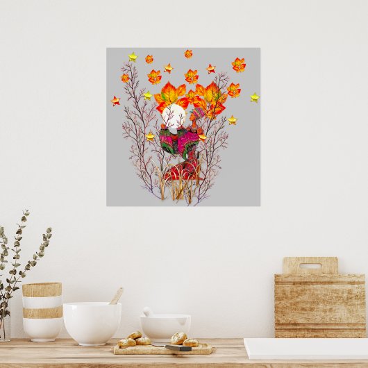 Wintergöttin Poster (Küche)