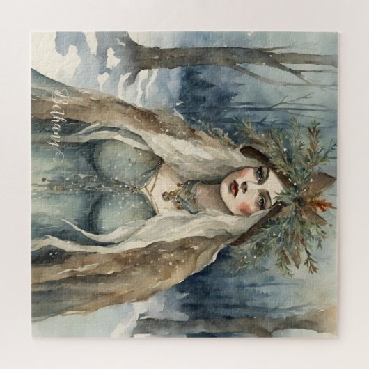 Wintergöttin Puzzle (Horizontal)