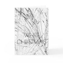 Wintergras im Schnee