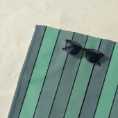 Wintergraue und graue Streifen auf Aquarellpapier Strandtuch (Beispiel)