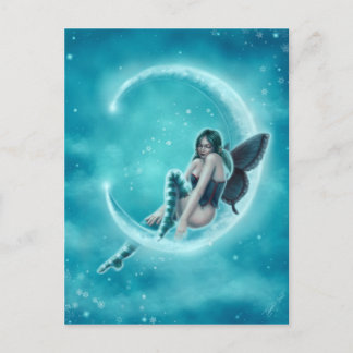 Wintergreen Moon Postcard Postkarte