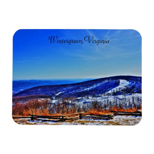 Wintergreen Virginia Magnet (Horizontal)