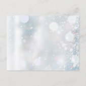 Wintergrün - Beerdigung des Lebens Ankündigungspostkarte (Rückseite)