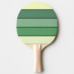 Wintergrün-gelbe Streifen auf Wasserfarbenpapier Tischtennis Schläger