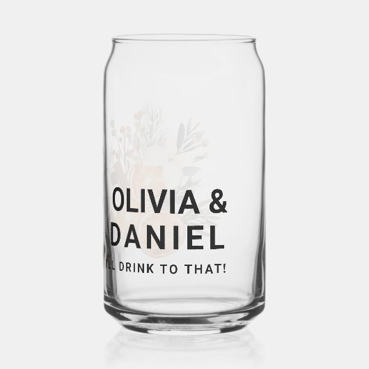 Wintergrün Hochzeitstorys Dosenglas (Rückseite)