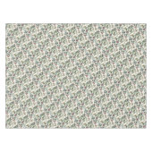 Wintergrün und Berries Rustikale Weihnachten Tischdecke (Vorderseite (Horizontal))