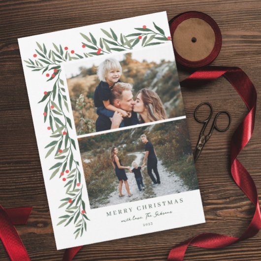 Wintergrün Weiß 2 Foto Weihnachten