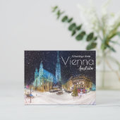 Wintergruß aus Österreich Postcard Weihnachten Postkarte (Stehend Vorderseite)