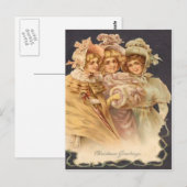 Wintergruß Postkarte (Vorne/Hinten)