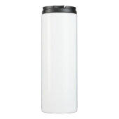 Wintergrüße. Rotkehlchen singt Thermosbecher (Rückseite)