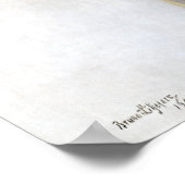 Winterhaar (Kaninchen), Bruno Liljefors Poster (Ecke)