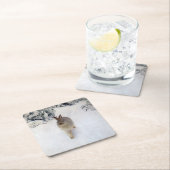 Winterhaar (Kaninchen), Bruno Liljefors Rechteckiger Pappuntersetzer (Vor Ort)