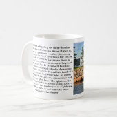 Winterhafen Leuchtturm, Maine Kaffeetasse (Vorderseite Links)