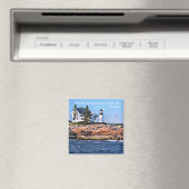 Winterhafen Leuchtturm, Maine Magnet (In Situ (Geschirrspüler))