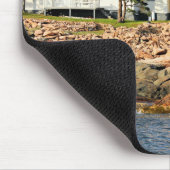 Winterhafen Leuchtturm, Maine Mousepad (Ecke)