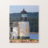 Winterhafen Leuchtturm, Maine Puzzle (Vertikal)