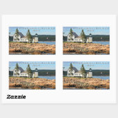 Winterhafen Leuchtturm, Maine Stickers (Blatt)