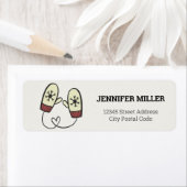 Winterhandschuhe mit Schneeflocken-Dekoration Labe (Insitu)