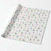 WINTERHÄNGE Feiertag Geschenkpapier (Ungerollt)